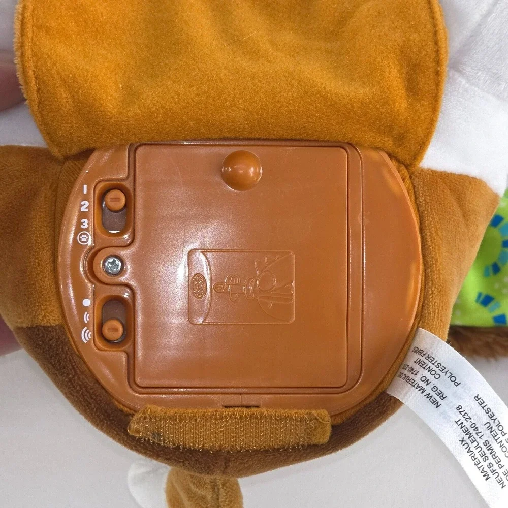 Leap Frog Speak and Learn Puppy Interactive Plush Fully Tested Works See VIDEO‎